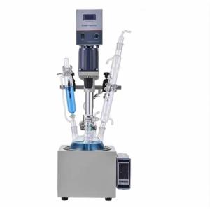 YDF-1L、2L、3L、5L小型單層玻璃反應釜